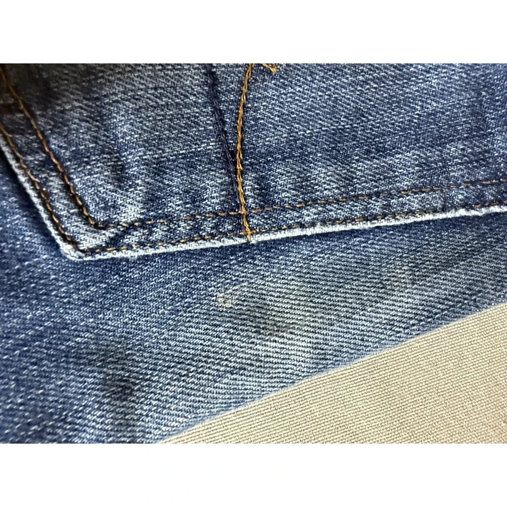 VINTAGE 7 For All Mankind Jeans Adult Size 27 Bootcut Y2K Made in USA